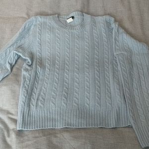 JCrew cable knit sweater